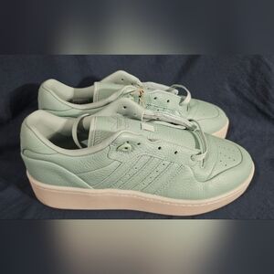 Adidas Rivalry Lux Low Shoes Hazy Green Cream IF7185 New No Box Men 10, 10.5